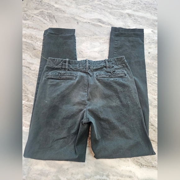 Canvas Lands End Pant Olive Green Cotton 28 - Picture 8 of 12